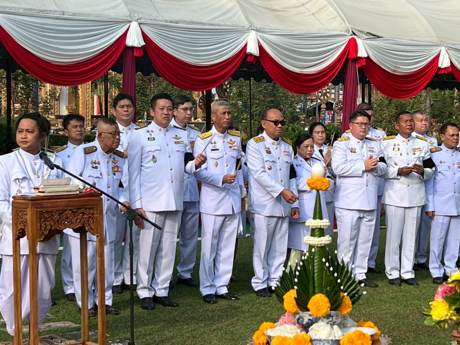 title - ส.ป.ก.พิษณุโลก ร่วมพิธีบวงสรวง บำเพ็ญกุศล และถวายราชสดุดี น้อมรำลึกพระมหากรุณาธิคุณสมเด็จพระเจ้าตากสินมหาราช